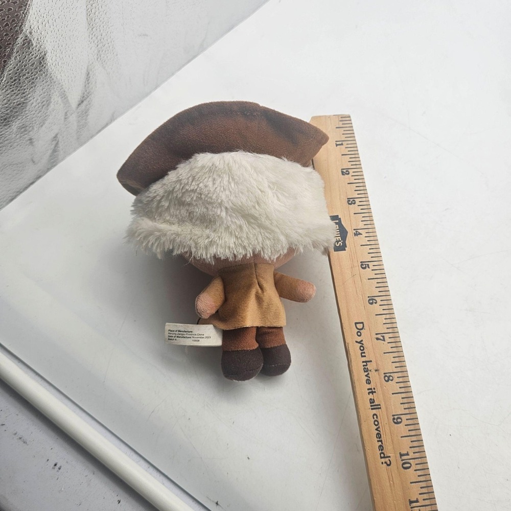 Toy Factory Back To The Future Doc Brown Plush Stuffed Toy Small Brown Cute - Picture 4 of 8